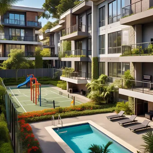 Pool Decks and Recreation Areas