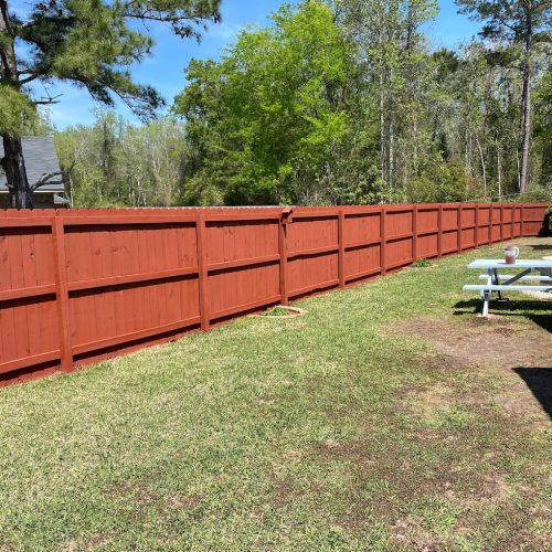 Fence Staining Hinesville GA